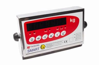 Smart atex weight indicator