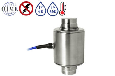 thumbnail image 2 of 3,000 LB S-Type Load Cell – NTEP Legal For Trade, Hanging Crane Scale, Alloy Steel, MNM MS-1-3k 2 of 2
