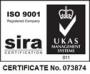 Sira ISO9001 logo